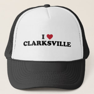 I Love Clarksville Illinois Trucker Hat