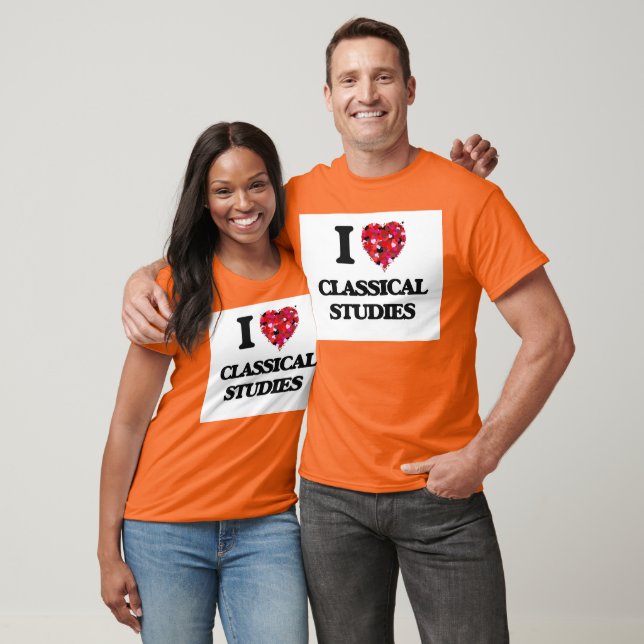 I Love Classical Studies T-Shirt (Unisex)