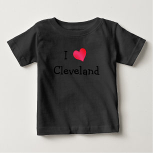 I Love Cleveland Baby T-Shirt