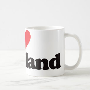 I Love Cleveland Coffee Mug