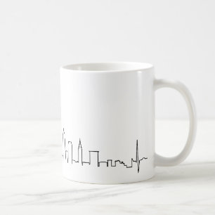 I love Cleveland in an extraordinary ecg style Coffee Mug