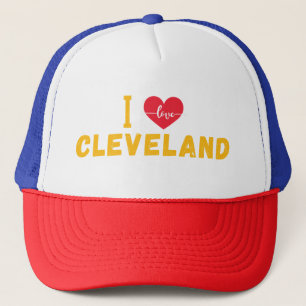 i love Cleveland, Ohio Trucker Hat