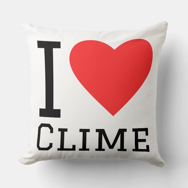 I love clime cushion (Front)