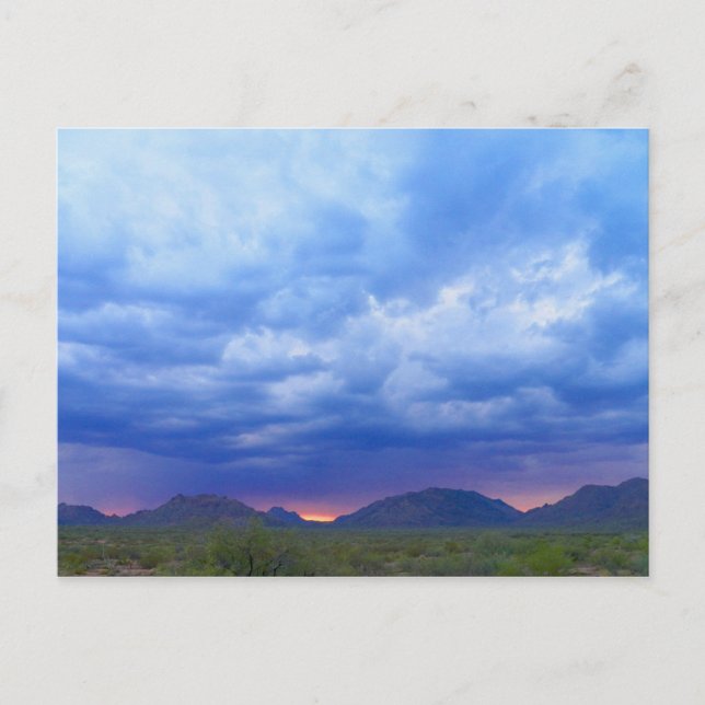 I Love Clouds :) Postcard (Front)