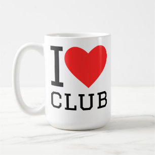 I love club coffee mug