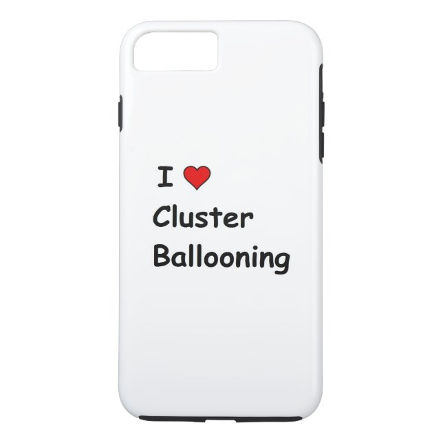 I Love Cluster Ballooning Case-Mate iPhone Case (Back)