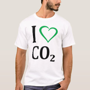I Love CO2 Carbon Dioxide T-Shirt