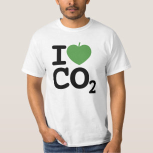 I Love CO2 - I Leaf Carbon Dioxide Men's Value T-Shirt