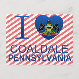 I Love Coaldale, PA Postcard
