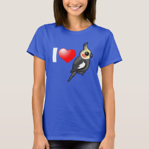 I Love Cockatiels T-Shirt