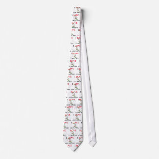 I Love Cockatiels Tie