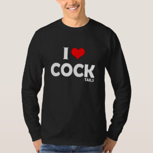 I Love Cocktails Drinking Pun I Heart Cocktails T-Shirt