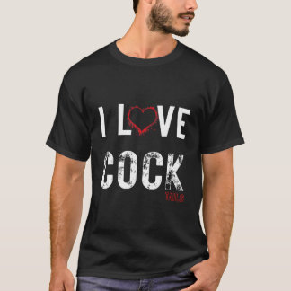 I Love Cocktails Funny Drinking Pun I Heart Cockta T-Shirt