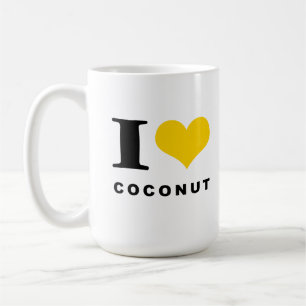I love coconut coffee mug