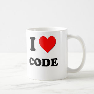 I love Code Coffee Mug