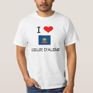 I Love COEUR D'ALENE Idaho T-Shirt