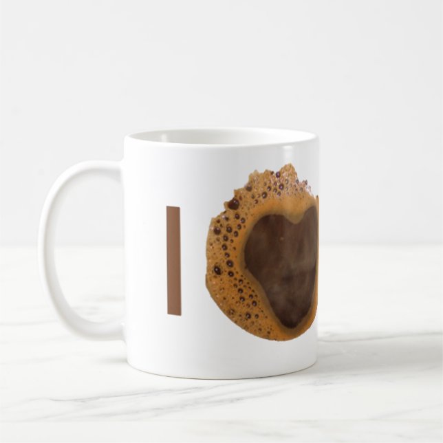I love coffee cup (Left)