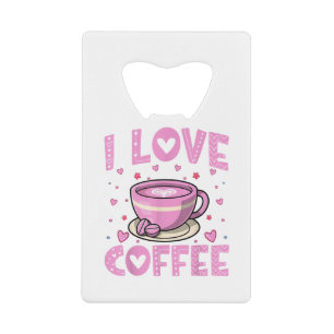 I Love Coffee - Funny Coffee Drinker Caffeine Addi