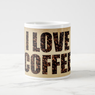 I Love Coffee Large Coffee Mug