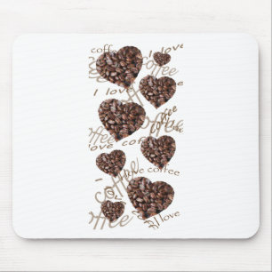 I Love Coffee!! Mouse Mat
