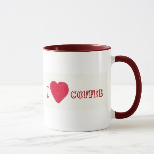 I Love Coffee- Mug (Right)