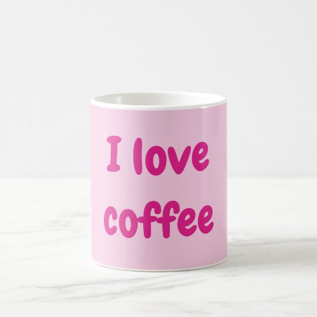 I love coffee mug (Center)