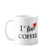 I Love Coffee Mug