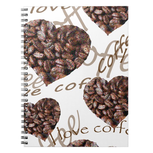 "I Love Coffee!" Notebook (Front)