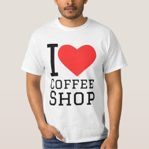 I love coffee shop T-Shirt