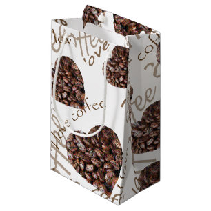 I Love Coffee!! Small Gift Bag