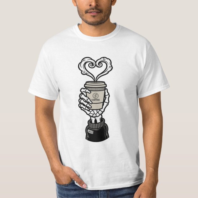 I love coffee t shirt (Front)