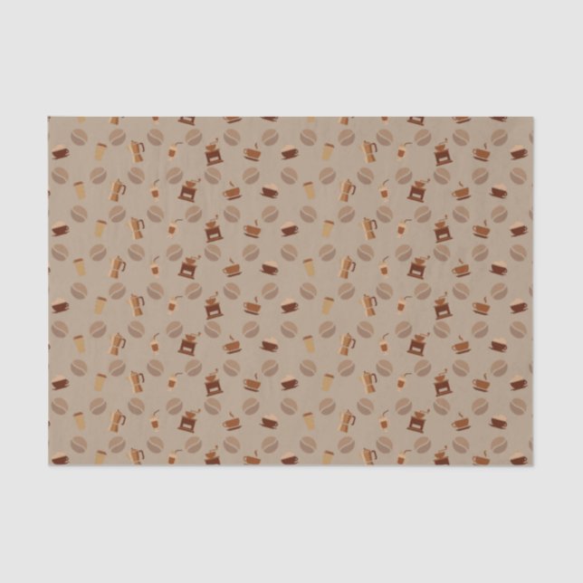 I love Coffee Tissue Paper (Front)