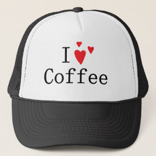 I love Coffee Trucker Hat