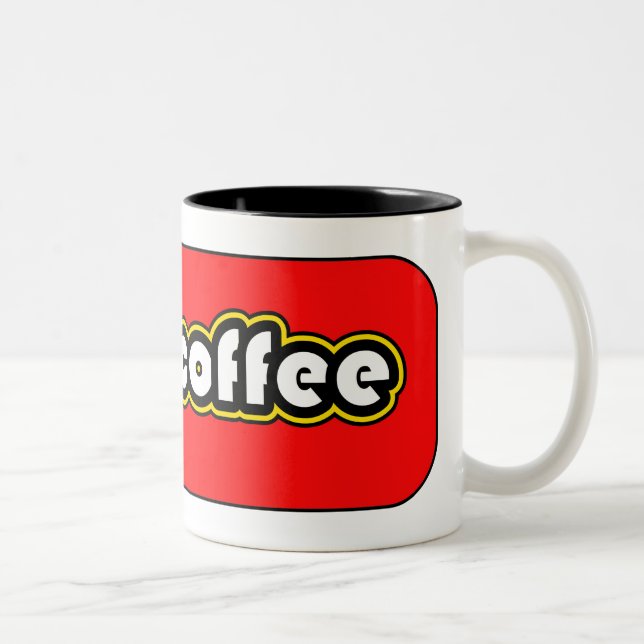 I love coffee Two-Tone coffee mug (Right)