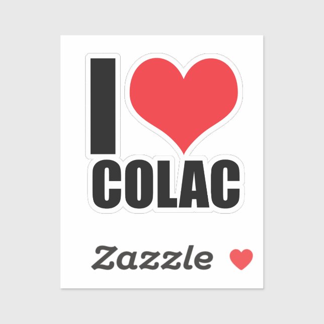 I love Colac (Sheet)
