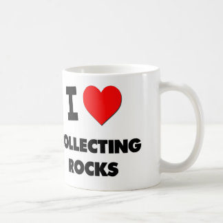 I Love Collecting Rocks Coffee Mug