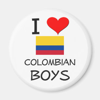 I Love Colombian Boys Magnet