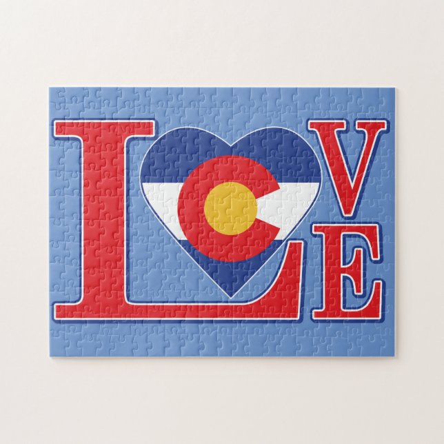 I love Colorado Jigsaw Puzzle (Horizontal)