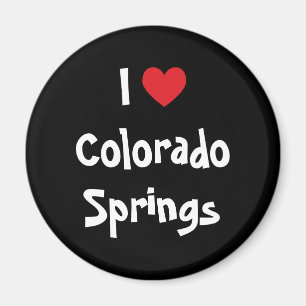 I Love Colorado Springs Magnet