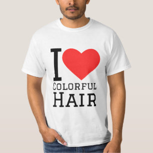 I love colorful hair  T-Shirt