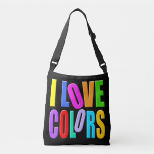 I love colors crossbody bag