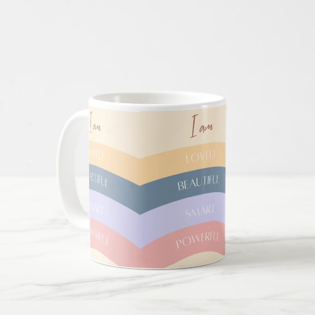 I love colour coffee mug  (Front Left)