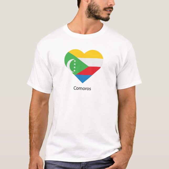 I Love Comoros T-Shirt (Front)
