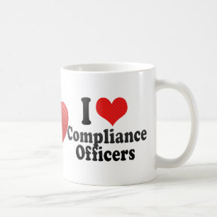 I Love Compliance Officers Coffee Mug