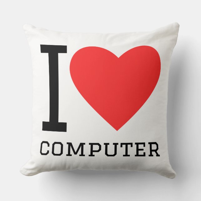 I love computer cushion (Front)