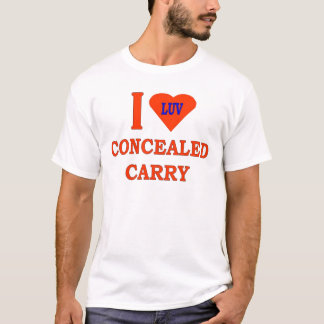 I LOVE CONCEALED CARRY T-Shirt