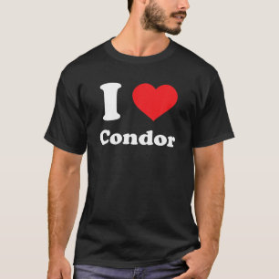 I Love Condor Lovers Animals T-Shirt