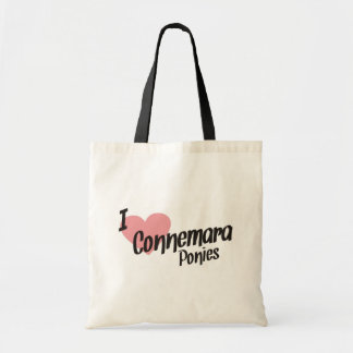 I Love Connemara Ponies Tote Bag