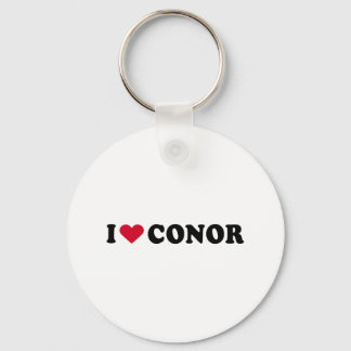 I LOVE CONOR KEY RING
