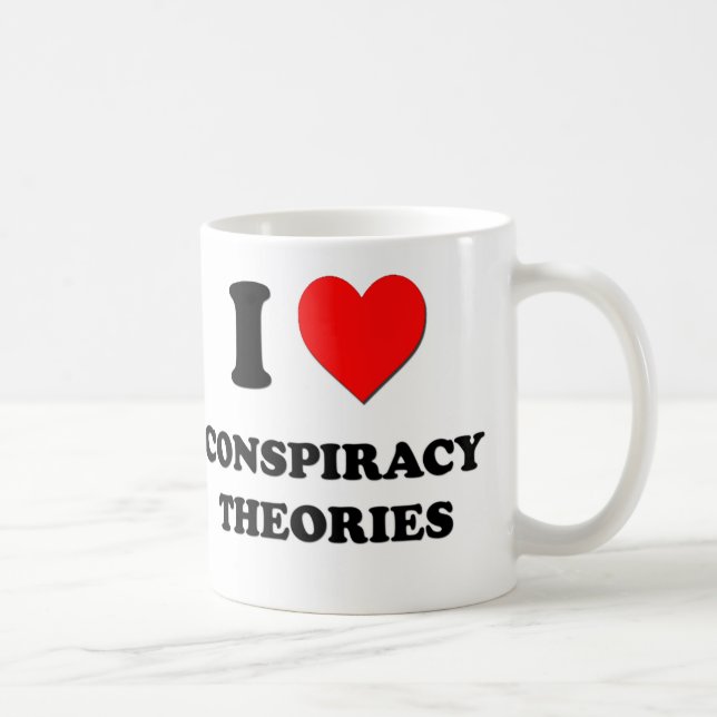 I love Conspiracy Theories Coffee Mug (Right)